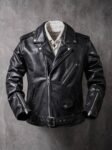 Men's Sterling Leather Jacket - Black